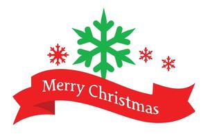 Merry Christmas Red and Green Calligraphy Text with Stars and Dots on White Background vector