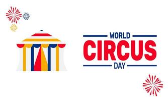 World Circus Day highlights circus artists in various forms, from contortionists and trapeze acts to clown humor, creating a magical atmosphere for all ages. vector