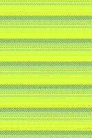 Qatch textile fabric , mockup seamless pattern vertical. Aged background lines texture stripe in lime and teal colors. vector