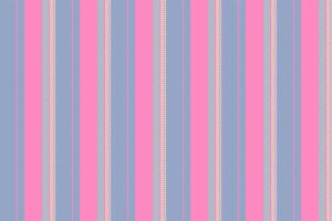 Lraft background textile fabric, school pattern seamless stripe. Sowel lines vertical texture in pink and cyan colors. vector