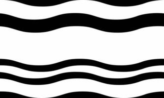 Abstract black and white wavy lines seamless pattern. Perfect for backgrounds, textiles, and website design. Stylish monochrome graphic with a flowing, dynamic feel. vector