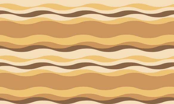 Abstract wavy stripes in earthy tones create a calming, retroinspired pattern. Perfect for website backgrounds, textile prints, or packaging design, this image evokes feelings of warmth and nostalgia. vector