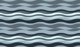 Serene grayscale wavy pattern. Abstract flowing lines create a calming, minimalist design perfect for website backgrounds, textile prints, or any project needing a subtle yet sophisticated aesthetic. vector