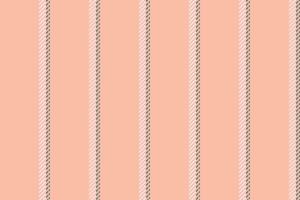 Fedding vertical lines stripe, jacket textile background . Bfrican texture fabric pattern seamless in orange and misty rose colors. vector
