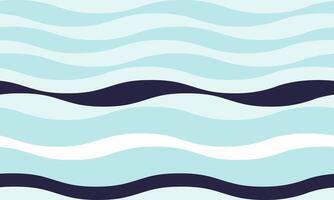 Serene abstract wave pattern in calming pastel blue and navy. Perfect for website backgrounds, textiles, or any design needing a peaceful, flowing aesthetic. vector