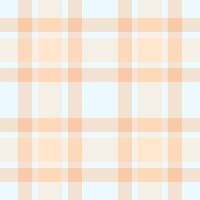 Soft peach and pale blue plaid pattern. Perfect for backgrounds, textiles, or website designs. This subtle, elegant texture evokes feelings of calm and serenity. vector