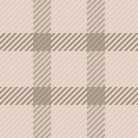 Elegant beige and taupe plaid pattern. Subtle texture and neutral tones create a sophisticated, versatile design perfect for website backgrounds, textile prints, or packaging. vector