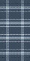 Random background textile texture, card pattern tartan. Trim plaid fabric seamless check in pastel and blue colors. vector