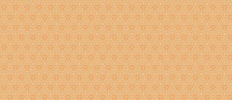 Elegant peach geometric pattern background. Subtle, repeating design ideal for website banners, textile prints, or packaging. vector