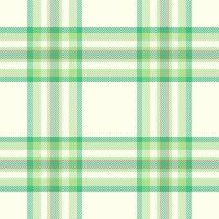 Elegant pastel green and cream plaid pattern. Perfect for textile design, website backgrounds, or springthemed projects. vector