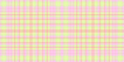 Pastel pink and lime green plaid pattern. Perfect for textile design, website backgrounds, or scrapbooking projects. This soft, delicate texture evokes feelings of spring and femininity. vector