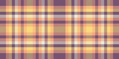 Warm autumnal plaid pattern. Perfect for textile design, fashion, or seasonal branding. Subtle herringbone weave adds texture visual interest. Evokes feelings of comfort, warmth, and rustic charm. vector