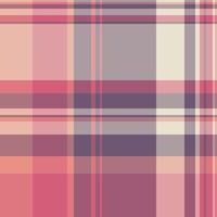 Soft, muted plaid pattern in pink, mauve, and beige tones. Elegant and versatile design perfect for textile prints, apparel, website backgrounds, or stationery. vector