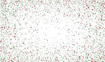 Festive confetti explosion on white background. Perfect for celebratory designs, backgrounds, and textures. A joyous, vibrant image representing joy, success, and celebration. vector