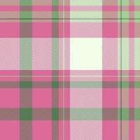 Pretty pastel pink and green plaid pattern. Ideal for textile design, fashion, websites, or scrapbooking projects. This cheerful, soft design evokes feelings of spring and warmth. vector