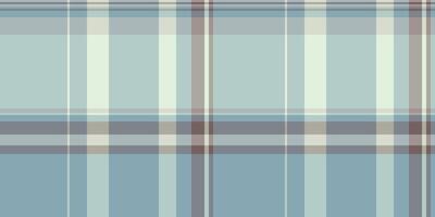 Subtle pastel plaid pattern in calming blues and creams. Perfect for textile design, website backgrounds, or stationery. Evokes a sense of serenity and understated elegance. vector