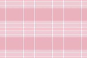 Delicate pink and white plaid pattern. Perfect for backgrounds, textiles, or website designs. This subtle, elegant texture evokes feelings of softness and serenity. vector