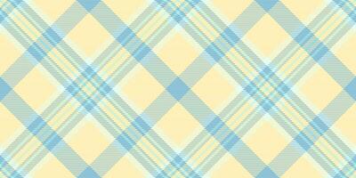 Elegant pastel blue and yellow diagonal plaid pattern. Perfect for textile design, website backgrounds, or packaging. This soft, subtle design evokes feelings of calm and tranquility. vector