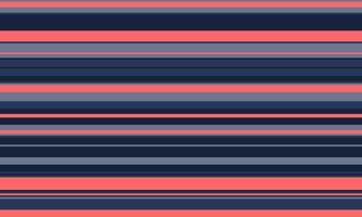 Abstract horizontal striped pattern in coral, navy, and gray. Perfect for website backgrounds, textile design, or modern graphic projects. This minimalist design evokes feelings of calm and order. vector