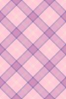 Delicate pink and purple plaid pattern. Perfect for textile design, scrapbooking, or website backgrounds. This soft, elegant texture evokes feelings of femininity and tranquility. vector