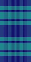 Seamless teal and navy plaid pattern. Perfect for textile design, website backgrounds, or fashion projects. This vibrant, classic check evokes feelings of comfort and tradition. vector