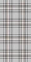Elegant gray and peach plaid pattern. Perfect for textile design, fashion, home decor, or website backgrounds. Subtle texture and muted tones create a sophisticated, timeless aesthetic. vector