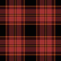 Elegant dark red and black plaid pattern. Perfect for fallwinter designs, textiles, or website backgrounds. A timeless classic with a modern feel. vector