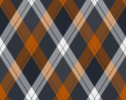 Stylish diagonal plaid pattern in autumnal hues. Perfect for fallthemed designs, textiles, and backgrounds. Creates a sophisticated and modern aesthetic. Use for websites, packaging, or apparel. vector