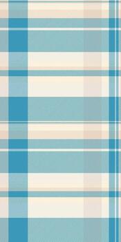 Elegant teal and cream plaid pattern. Perfect for textile designs, website backgrounds, or any project needing a subtle yet stylish texture. vector