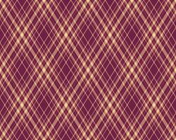 Elegant diagonal plaid pattern in rich burgundy and beige tones. Perfect for textile design, website backgrounds, or autumnal themed projects. vector