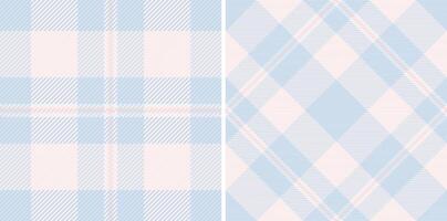 Plaid seamless tartan of fabric background check with a textile texture pattern. Set in skin colors. Trousers for women. vector