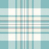 Elegant pastel plaid pattern. Subtle texture and calming color palette ideal for textile designs, website backgrounds, or stationery. Evokes feelings of comfort and serenity. vector