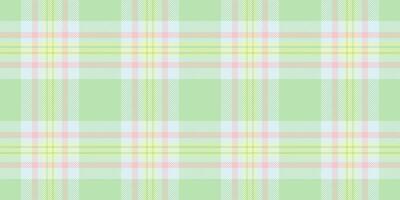 Pastel green plaid pattern. Perfect for spring designs, textiles, websites, and branding. Subtle yet cheerful, this soft texture evokes feelings of calmness and joy. vector