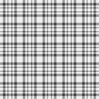 Reel check fabric seamless, lumberjack tartan background. Refresh plaid texture pattern textile in white and grey colors. vector