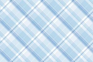 Irish pattern check tartan, diwali plaid seamless background. Front textile texture fabric in light and cyan colors. vector