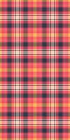 Perfection fabric check pattern, easter texture background . Collection seamless tartan textile plaid in red and light colors. vector