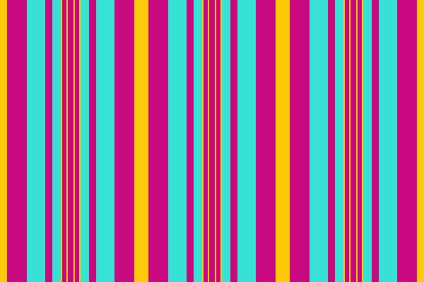 Patin stripe lines, iconic texture fabric textile. Iouth pattern background seamless vertical in pink and bright colors.