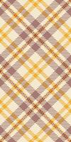 Stitch tartan textile, bold background fabric pattern. Vibrant check plaid seamless texture in light and red colors. vector