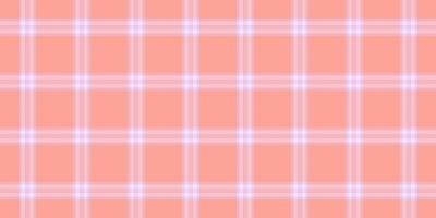 Knit tartan pattern fabric, part plaid background. Royal texture check textile seamless in light and pink colors. vector