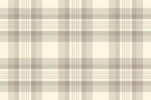 Subtle beige and grey plaid pattern. Elegant, versatile design perfect for website backgrounds, textiles, stationery, or packaging. Creates a calming, sophisticated aesthetic. vector