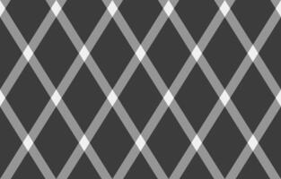 Sleek grayscale diamond plaid pattern. Perfect for modern website backgrounds, textiles, or packaging design. This geometric design offers a subtle yet sophisticated visual texture. vector
