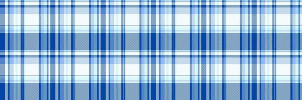 Crisp blue and white plaid pattern. Perfect for textile design, website backgrounds, or crafting projects. Clean, classic, and versatile, this image evokes a sense of order and freshness. vector