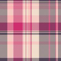 Elegant pink and gray plaid pattern. Perfect for textile design, fashion, website backgrounds, or scrapbooking. This soft, sophisticated texture evokes feelings of warmth and comfort. vector