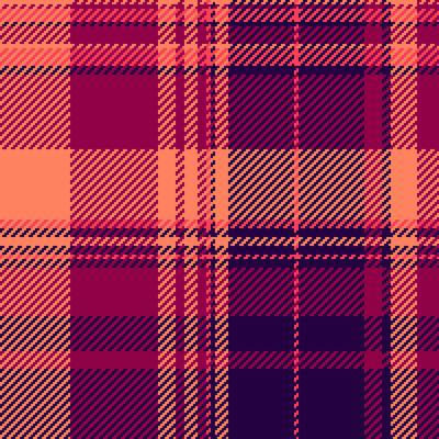 Vibrant coral and burgundy plaid pattern. A seamless textile design perfect for fashion, home decor, or website backgrounds. This bold geometric texture evokes warmth and style.