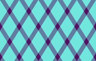 Abstract geometric teal and purple diamond pattern. Modern, stylish design ideal for backgrounds, textiles, and website design. Clean lines and vibrant colors create a dynamic and energetic visual. vector