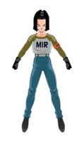 Android 17, 2D illustration of a Dragon Ball Super character vector