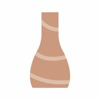 a tool for working with clay. Illustration on pottery in the flat style vector