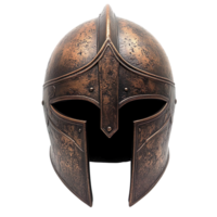 Spartan helmet isolated on a transparent background png