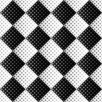 Seamless black and white abstract star pattern background design vector