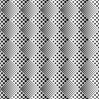 Abstract monochrome seamless square pattern background design vector